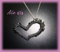HEART - Argento e Cristalli Swarovski